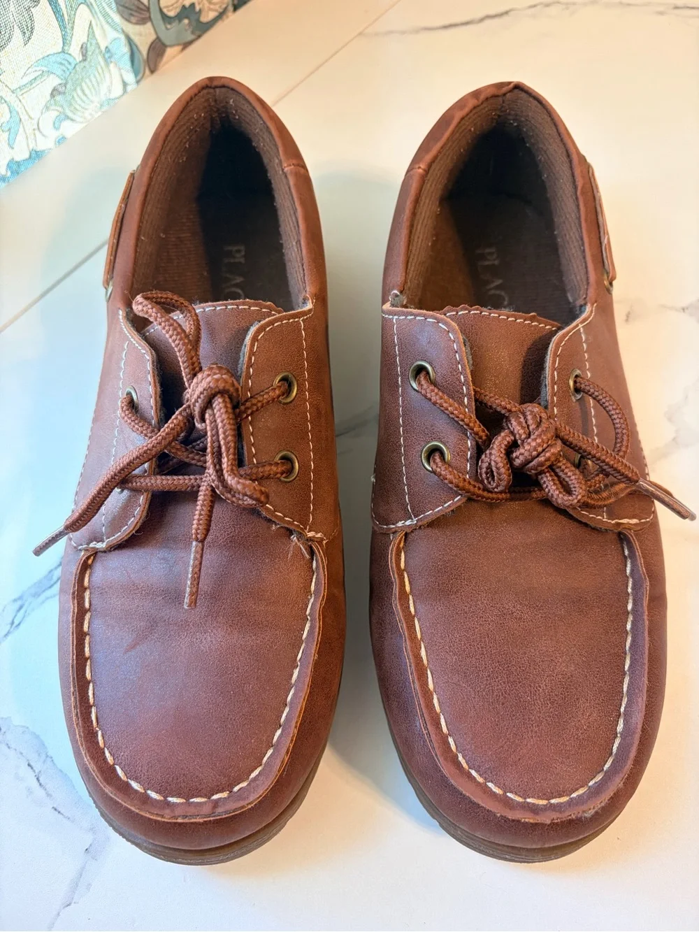 Children’s Place Boys Casual Moccasin Size 4 Worn Once